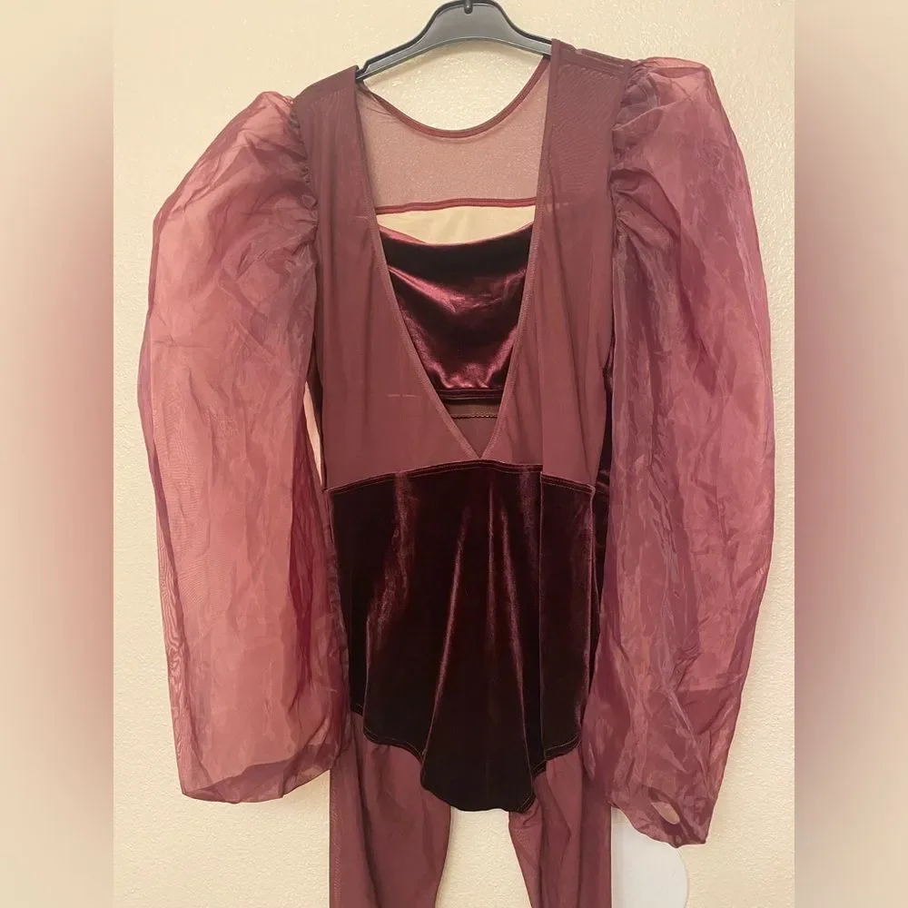 WEISSMAN Elite Dance Costume The Tortured Poets Department 17827 LA-Large adult